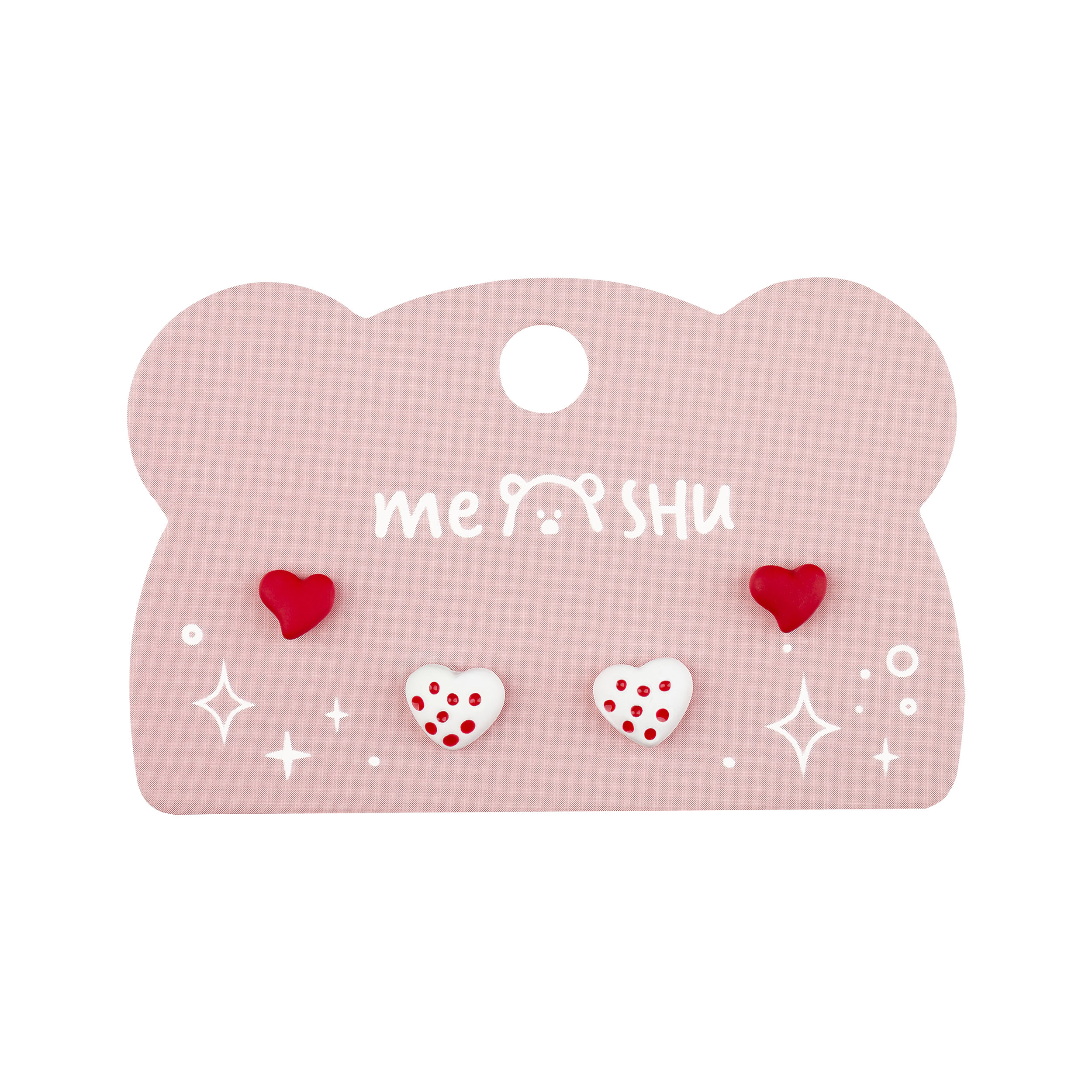Набор сережек Cuteness ассорти "Meshu" MS_60700