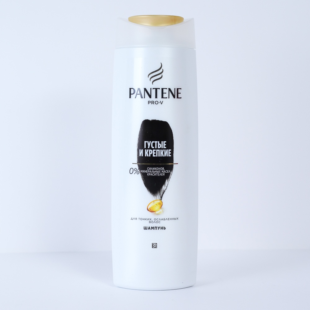 Шампунь для сухих и поврежденных волос "Pantene PRO-V"  Густые и крепкие, для тонких и ломких волос,