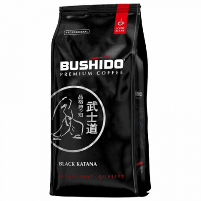 Кофе зерновой "Bushido" Black katana, 1000гр 40534