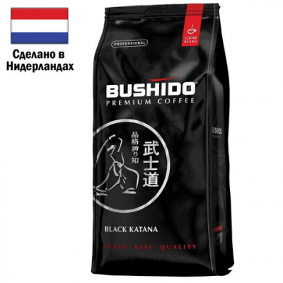 Кофе зерновой "Bushido" Black katana, 1000гр 40534