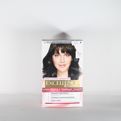 Краска для волос "Loreal" Excellence creme, темно-каштановый, 81102