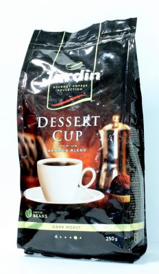 Кофе зерновой "Jardin" Dessert cup, 250гр 05459