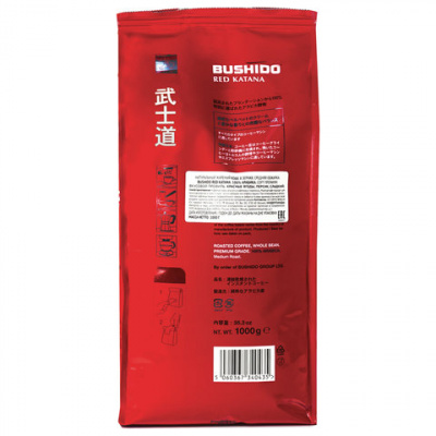 Кофе зерновой "Bushido" Red katana, 1000гр 40435