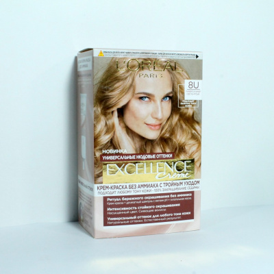 Краска для волос "Loreal" Excellence creme, универсальный светло-русый, 98739