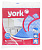 Салфетка для уборки "York" БС 34*35см вискоза, 5шт 021030