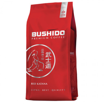 Кофе зерновой "Bushido" Red katana, 1000гр 40435